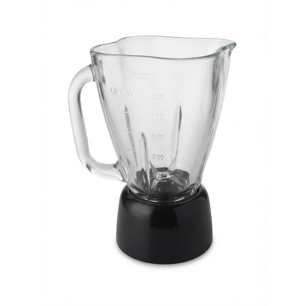 Oster Blender Jar Replacement Glass Pitcher Blade Base 5 Cup 1.25L 40oz